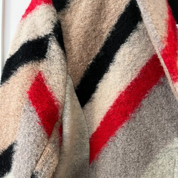 Armani Exchange Top Coat - Geometric Print size Medium - Picture 3 of 7